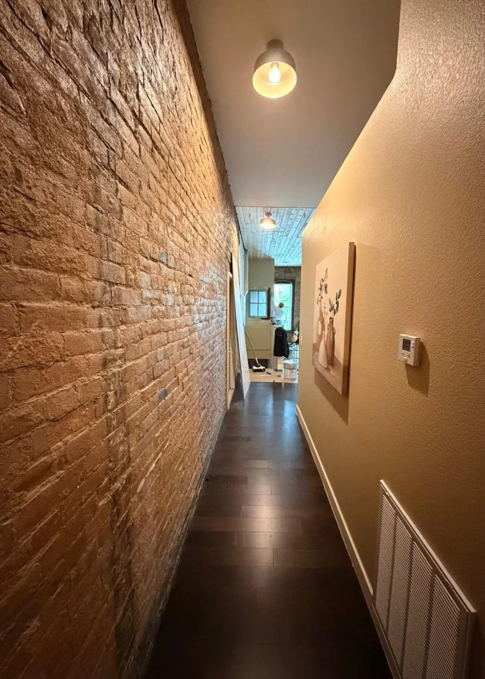 Finished home turnaround living area