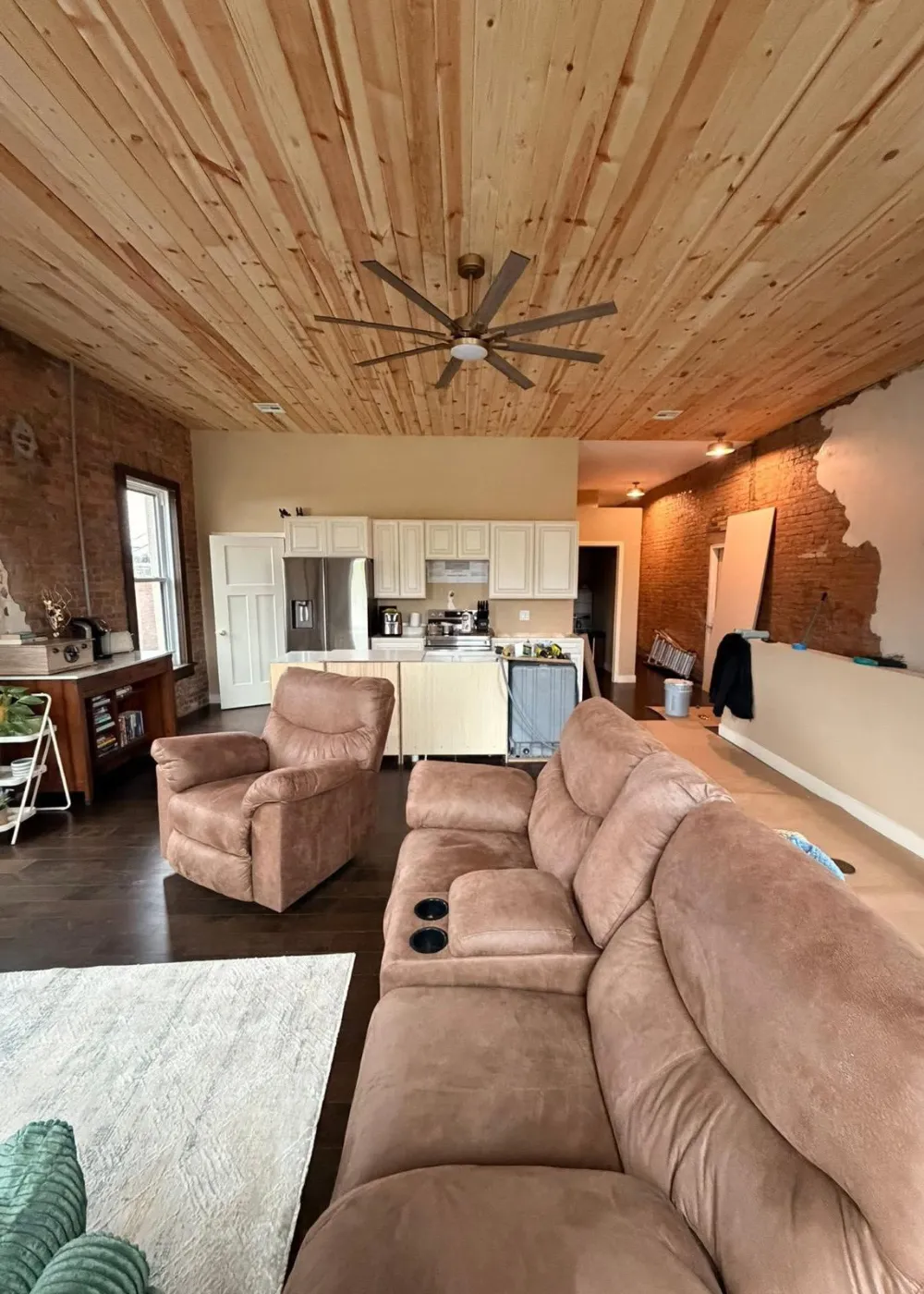 Updated home turnaround interior detail