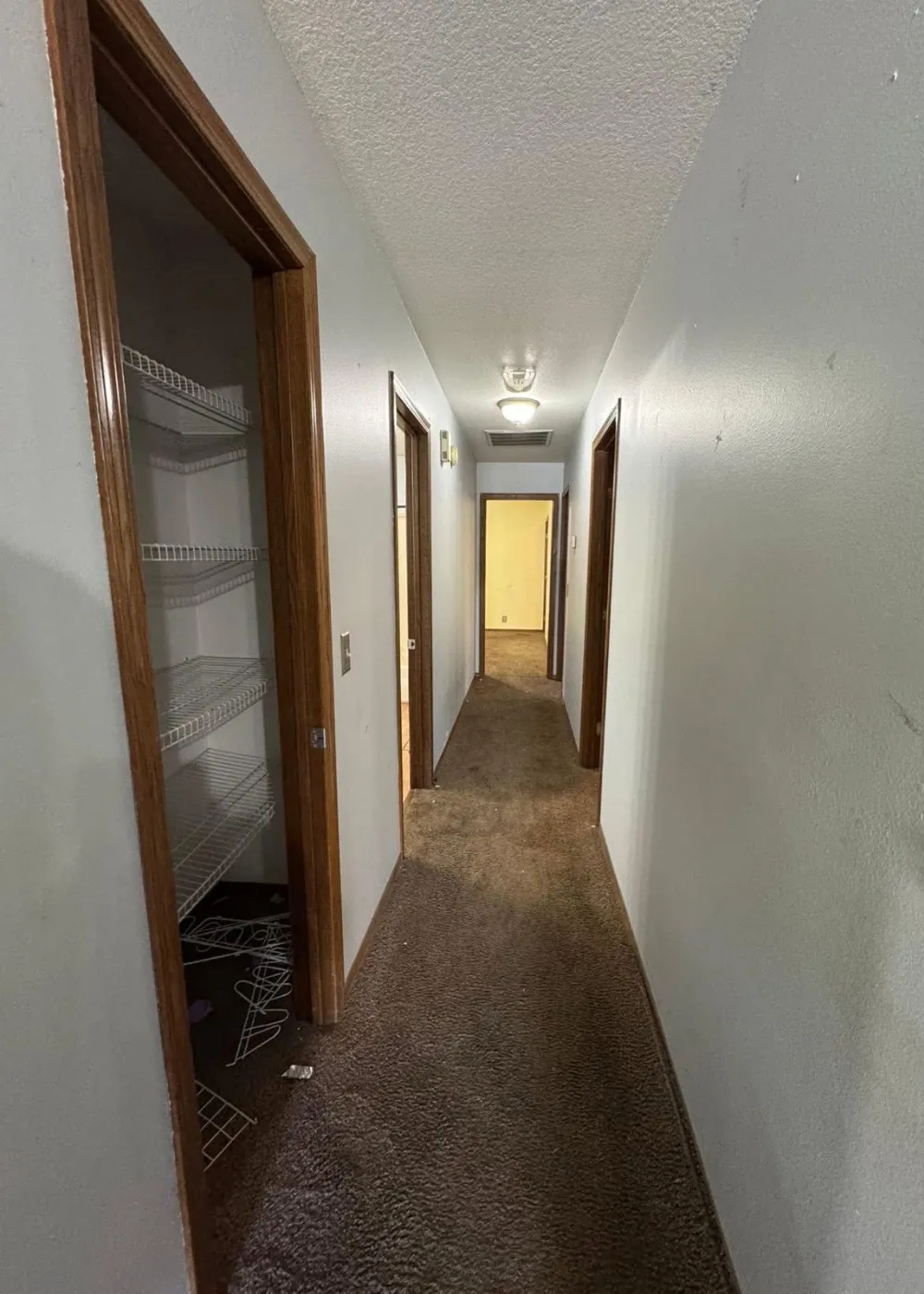 Hallway before renovation