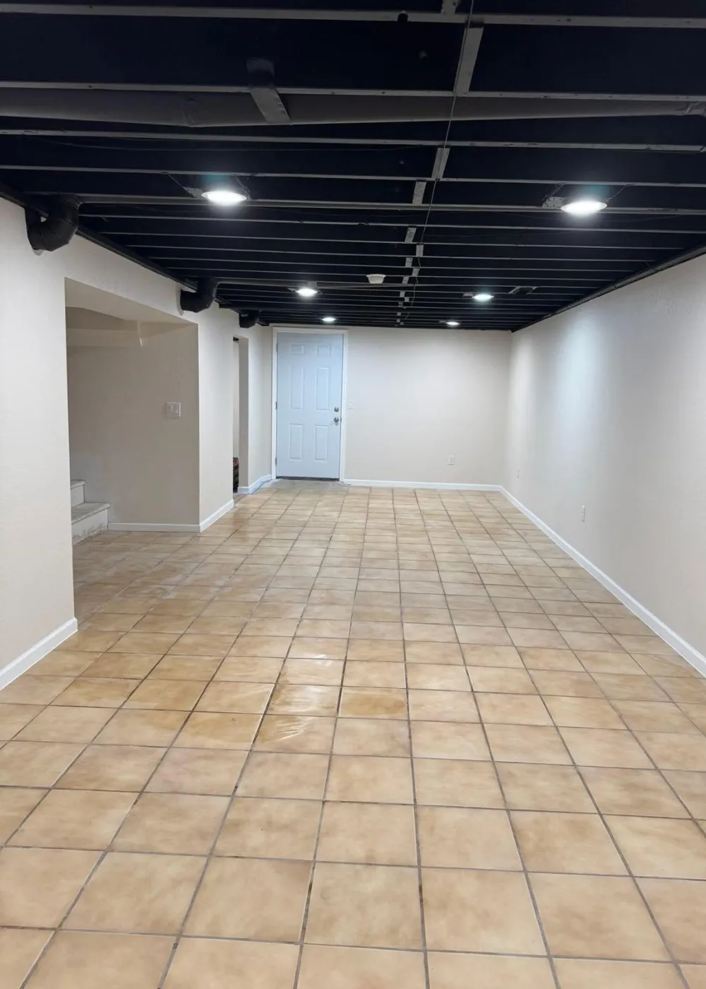 Fresh interior renovation after completion