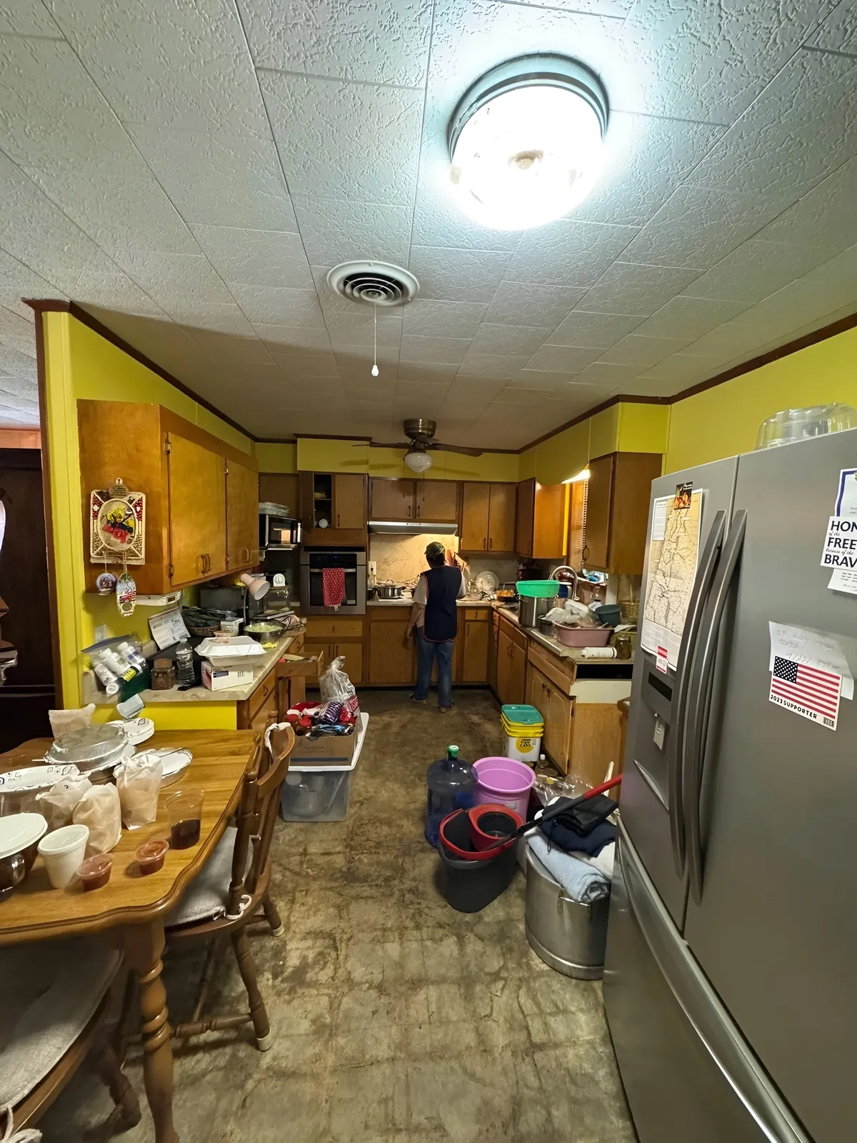 Kitchen before the renovation
