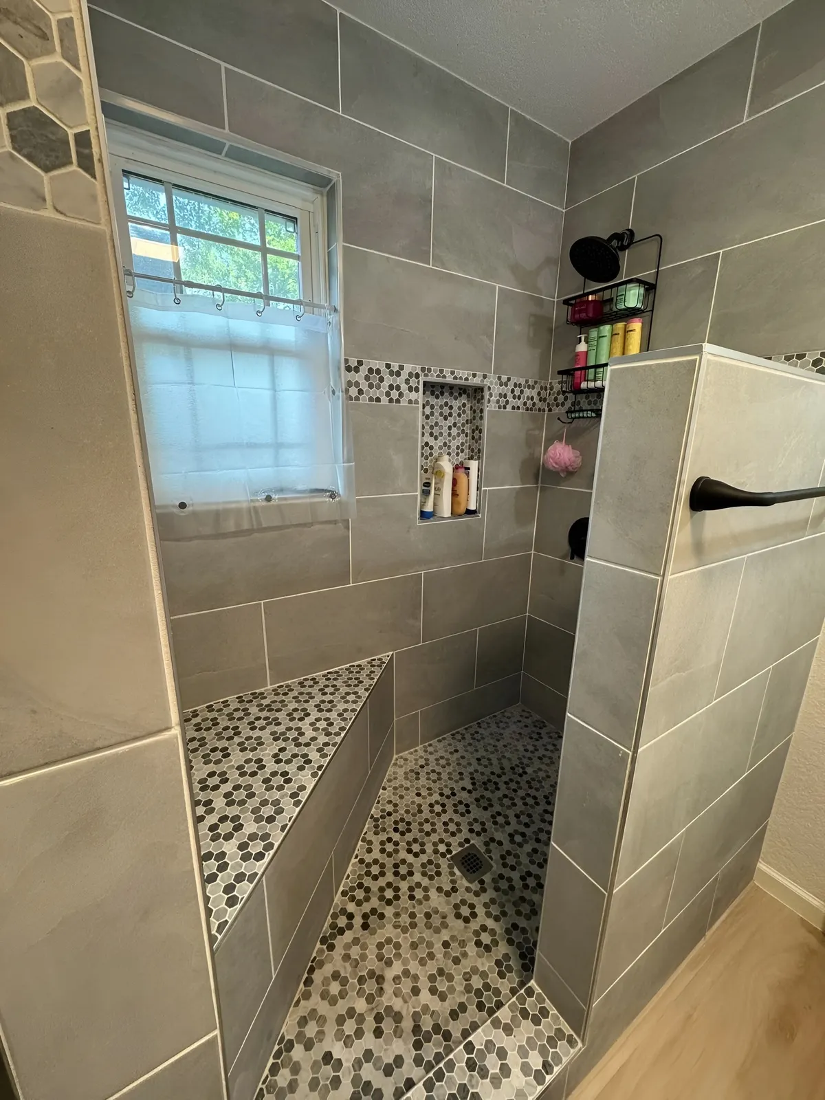 Updated bathroom vanity and finishes