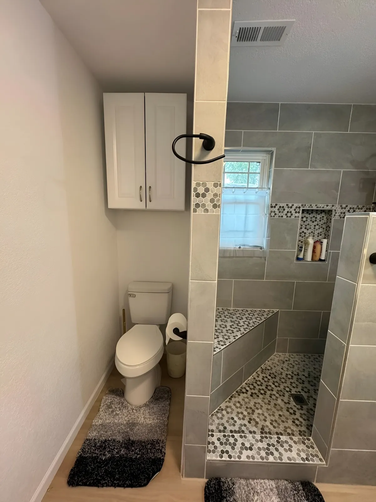 Complete bathroom rebuild with fresh modern finishes